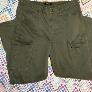 Women’s Farwest zip ankles Army green Cargo pants